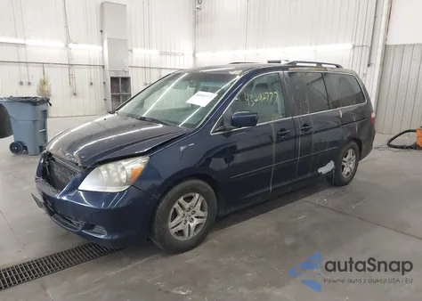 2006 Honda Odyssey Ex z USA, uszkodzony, nr VIN 5FNRL38486B067236